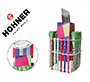 Flauta hohner gama colores expositor sobremesa de 36 unidades surtidas 6 por color 140x140x400 mm