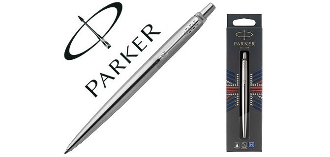 Boligrafo parker jotter core acero ct en blister