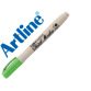 Rotulador artline supreme brush pintura base de agua punta tipo pincel trazo variable verde amarillento