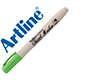 Rotulador artline supreme brush pintura base de agua punta tipo pincel trazo variable verde amarillento