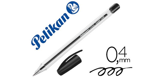 Boligrafo plk hang stick negro cj50
