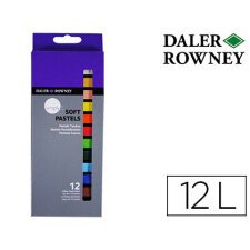 Lapices pastel oleo Daler Rowney Simply caja de 12 colores 