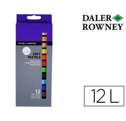 Lapices pastel oleo Daler Rowney Simply caja de 12 colores 