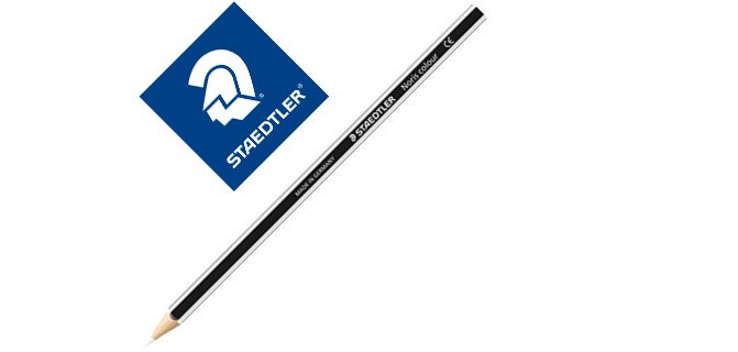 Lapiz de color staedtler wopex ecologico blanco