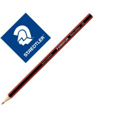 Lapiz de color staedtler wopex ecologico rojo