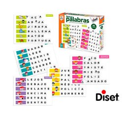 Juego Diset didáctico formar palabras