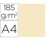 Cartulina guarro din a4 cascara de huevo 185 gr paquete de 50 hojas