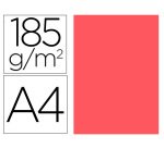 Cartulina guarro din a4 coral 185 gr paquete de 50 hojas