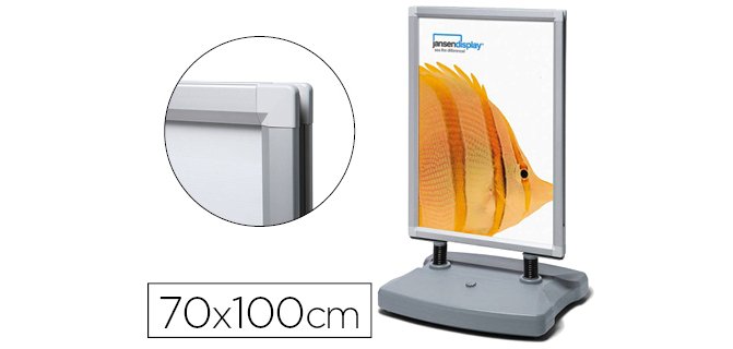 Windtalker® City con Base de Plástico 70 x 100 cm