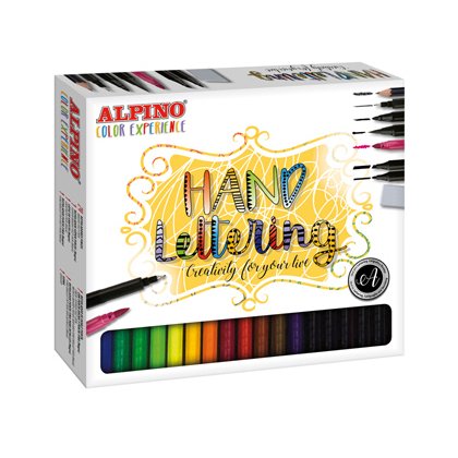 Set de dibujo alpino color experience lettering