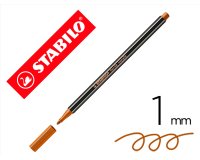 Rotulador stabilo acuarelable pen 68 metalico cobrepunta gruesa 1mm