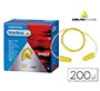 Protector auditivo delta plus conico con cordon caja 200 pares
