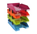 Set de 4 bandejas COMBO arlequín - Colores surtidos