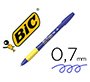 Boligrafo bic gelocity illusion borrable azul punta de 0,7 mm