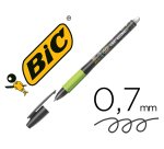 Boligrafo bic gelocity illusion borrable negro punta de 0,7 mm