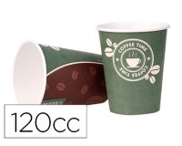 Vaso termico carton 120 cc paquete de 50 unidades