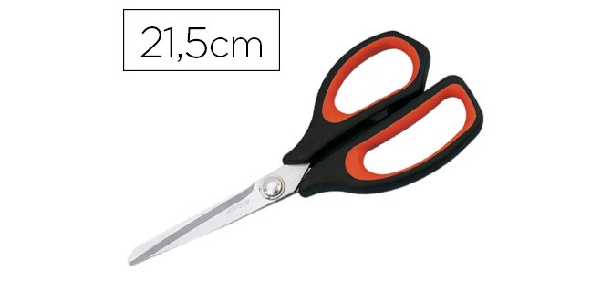 Tijera cocina arcos profesional acero inoxidable mango plastico 215 mm