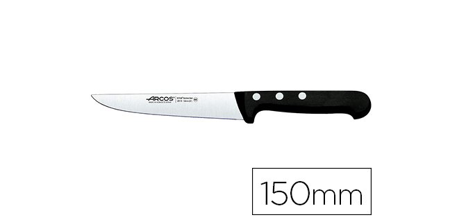 Cuchillo cocina arcos universal hoja de acero inoxidable 150 mm