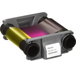 Evolis CBGR0100C cinta para impresora 100 páginas