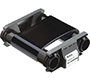 Evolis CBGR0500K cinta para impresora 500 páginas Negro