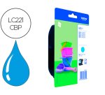Ink-jet brother lc221c dcp-j562dw / mfc-j480dw / 680dw / 880dw cian 260 paginas