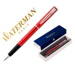 Pluma waterman allure laca roja en estuche de regalo