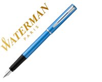 Pluma waterman allure laca azul en estuche de regalo