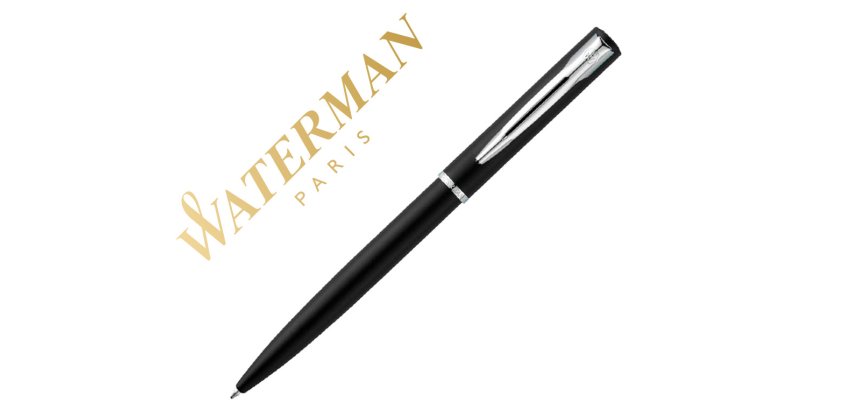 Boligrafo waterman allure laca negra en estuche de regalo