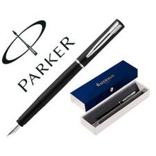 Pluma waterman allure laca negra en estuche de regalo