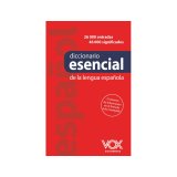 Diccionario vox esencial español