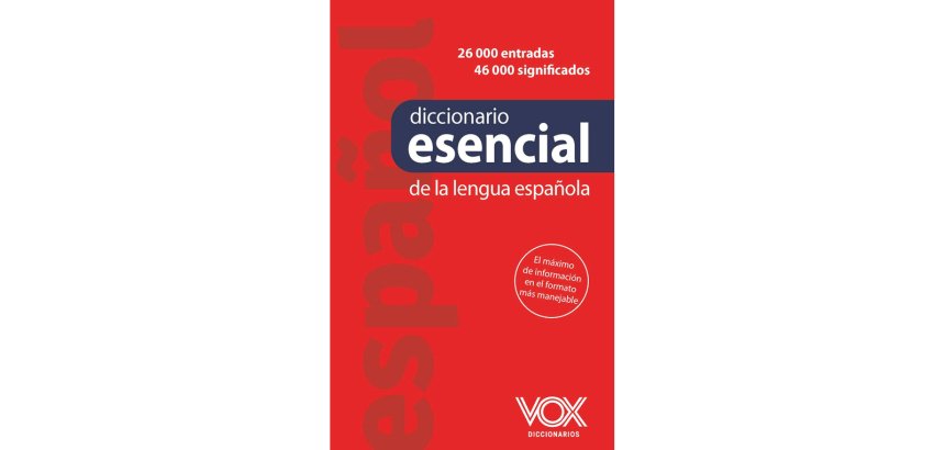 Diccionario vox esencial español