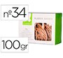 Gomillas elasticas q-connect 100 gr 100x3 mm numero 34