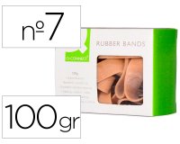 Bandas elasticas q-connect 100 gr 70x5 mm numero 7