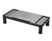 Soporte q-connect para monitor ajustable en altura 555x265x112 mm