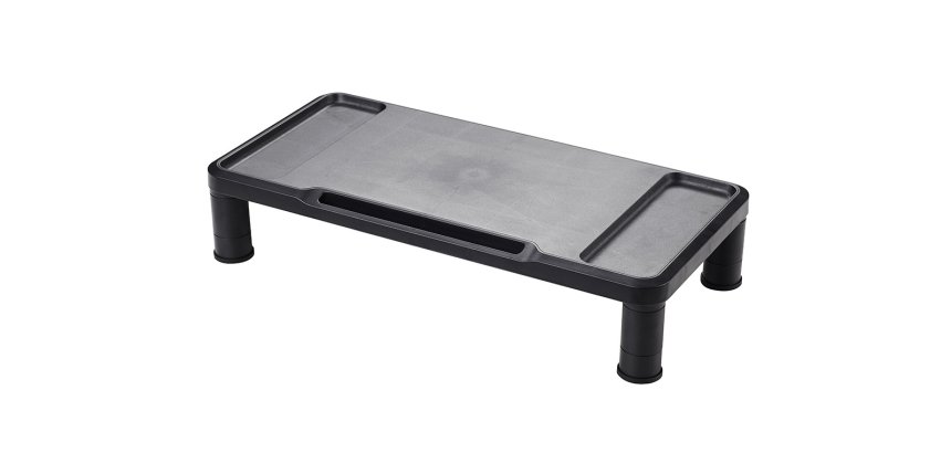 Soporte q-connect para monitor ajustable en altura 555x265x112 mm
