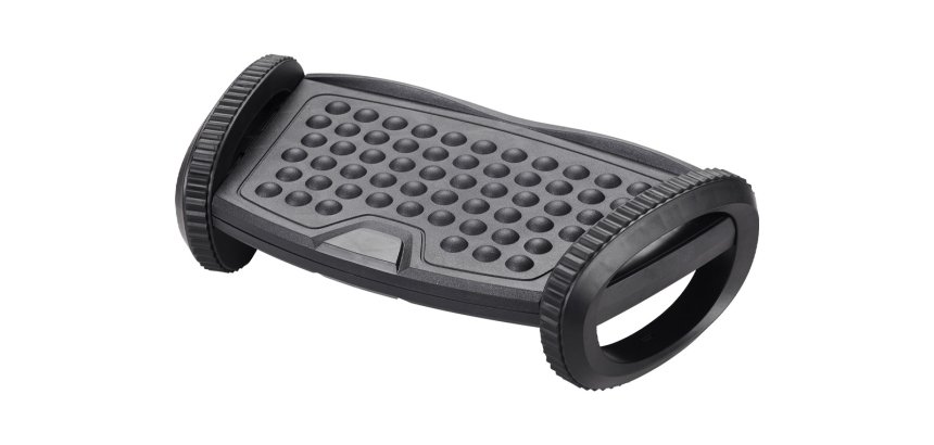 Reposapies q-connect con funcion de balanceo 2 alturas 417x225x135 mm