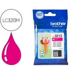 Brother LC3213M cartucho Original Magenta (400 páginas) 