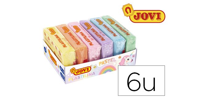 Plastilina Jovi 70 surtida 