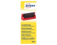 Rodillo entintador avery para etiquetadora pl1/8 y pl2/18 color negro caja de 5 unidades
