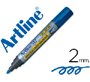 Rotulador artline pizarra ek-517 azul punta redonda 2 mm tinta de bajo olor