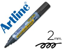 Rotulador artline pizarra ek-517 negro punta redonda 2 mm tinta de bajo olor