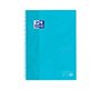 Cuaderno espiral oxford ebook 1 tapaextradura din a4+ 80 hojas cuadro 5 mm con margen bebe touch