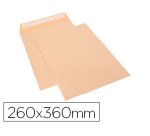 Sobre sam bolsa celulosa chamoix 90 gr tira de silicona 260x360 mm tira silicona caja 250 unidades