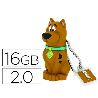 Memoria usb emtec flash 16 gb 2.0 scooby doo