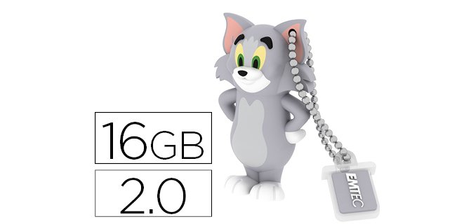 Memoria usb emtec flash 16 gb 2.0 tom