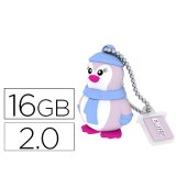 Memoria usb emtec flash 16 gb 2.0 pinguino