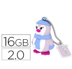Memoria usb emtec flash 16 gb 2.0 pinguino