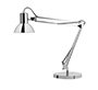 Lampara de escritorio unilux led 11w 915lm brazo giratorio 360º gris metalizado