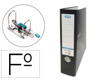 Archivador de palanca elba carton forrado pvc con rado top folio lomo 80 mm