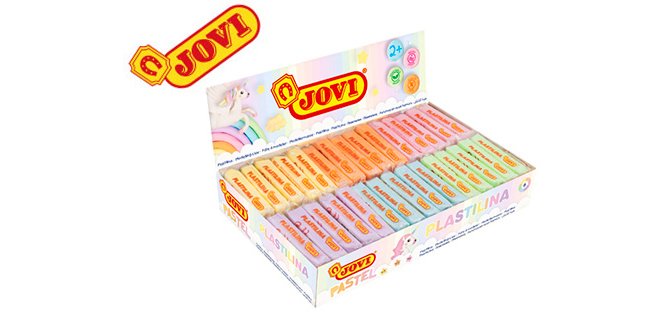 Plastilina Jovi 70 surtida tamaño caja de 30 unidades